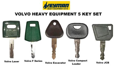 volvo heavy equipment keys